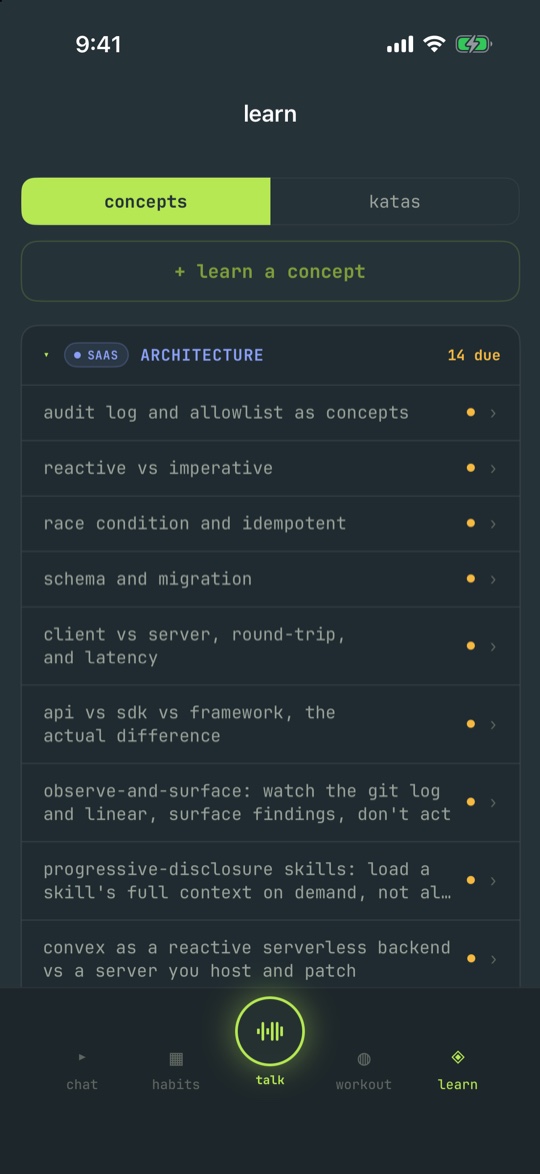 Jarvis spaced-repetition learning
